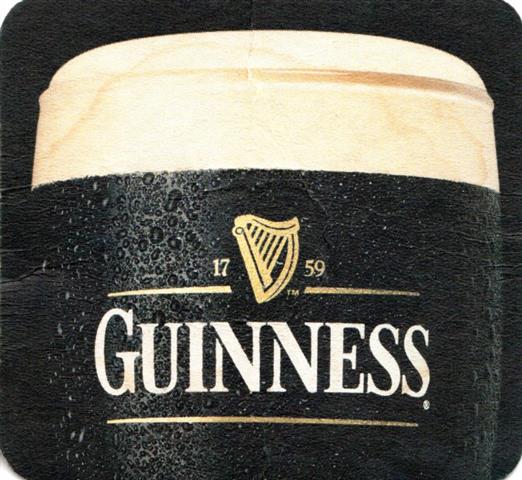 dublin l-irl guinness guinness recht 1a (175-glas mit schaum-goldharfe)